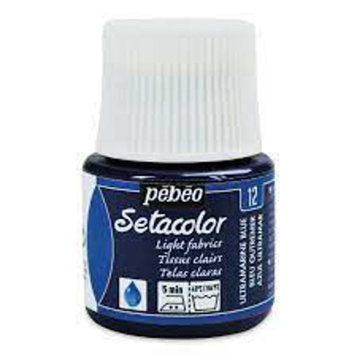 Picture of Fabric Paint 45ml Ultramarine Pebeo Setacolor
