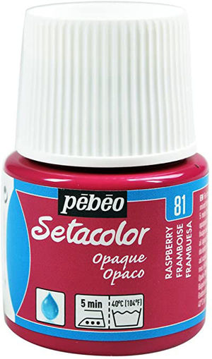 Picture of Fabric Paint 45ml Raspberry Pebeo Setacolor