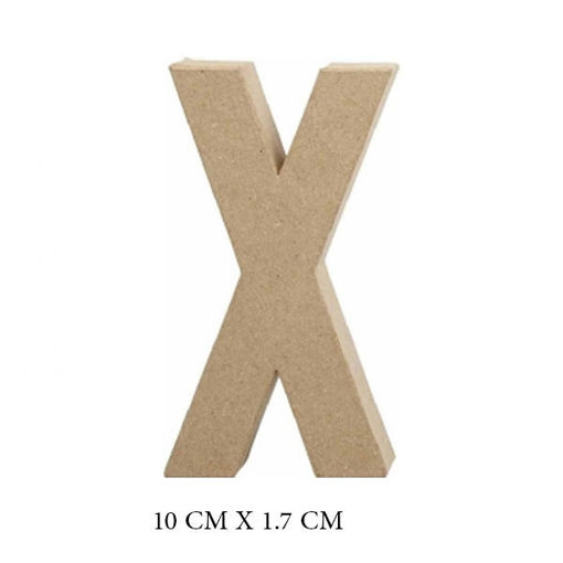 Picture of Cardboard Letters,X