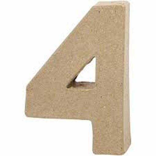 Picture of Cardboard Numbers,4