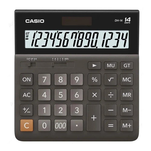 Picture of Desk Calculator DH-14-BK 14 Digits Casio