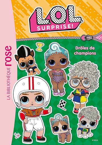 Picture of Bib Rose Lol Surprise!, Drôles De Champions