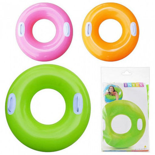 Picture of Swim Tube Tube Colored 76cm Giant Intex