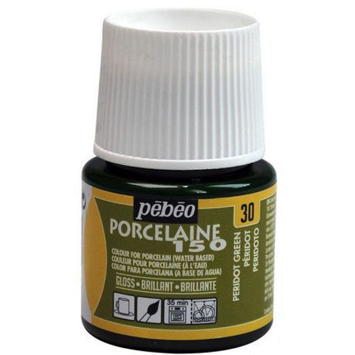 Picture of Porcelaine 150 45ml Peridot Green Pebeo