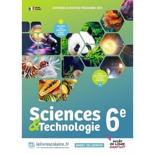 Picture of Sciences Et Tech L. 6e lelivrescolaire 2024