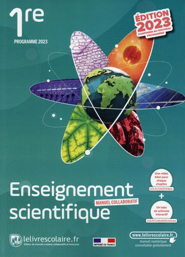 Picture of Enseignement scientifique L. 1ere lelivrescolaire
