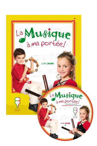 Picture of La Musique A Ma Portee Livre Jaune+CD  Rabih