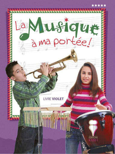 Picture of La Musique A Ma Portee Livre Violet +CD Rabih