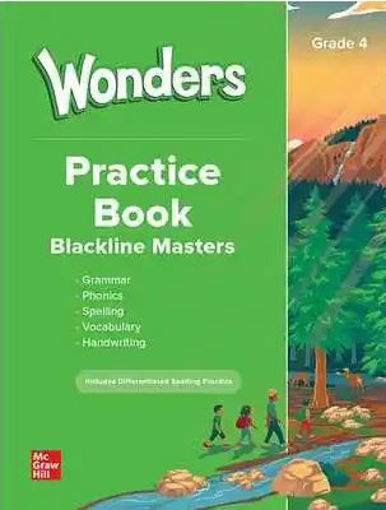 Picture of Wonders Practice Bk Gr4 McGraw-Hill 2023
