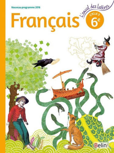 Picture of L'Envol Des Lettres Francais 6eme Cycle 3 Belin