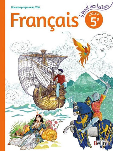 Picture of L'Envol Des Lettres Francais 5eme Cycle 4 Belin