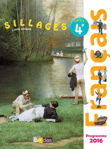 Picture of Francais Sillages L. 4eme Cycle 4 Bordas 2016
