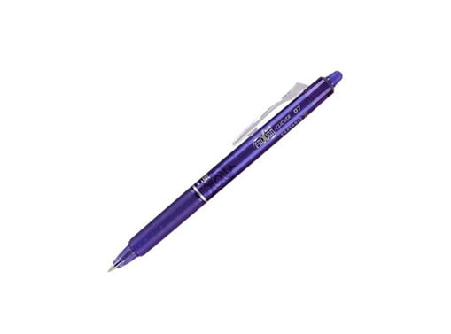 Picture of Retractable Erasable Pen Purple 0.7mm Frixion Pilo