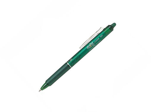Picture of Retractable Erasable Pen Green 0.7mm Frixion Pilot