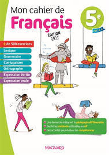 Picture of Mon Cahier De Francais 5e Magnard 2017
