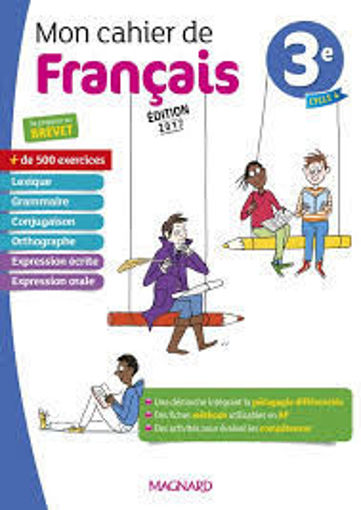 Picture of Mon Cahier De Francais 3e Magnard 2017