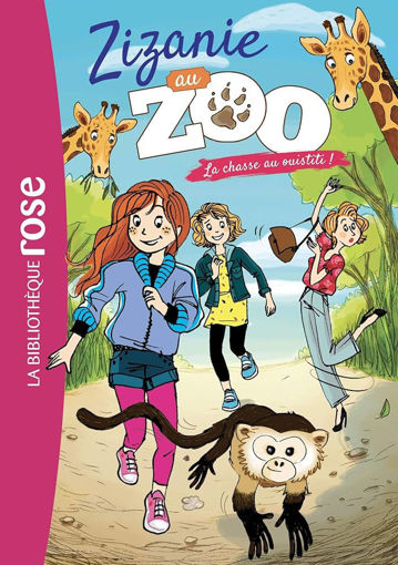 Picture of Bib Rose Zizanie Au Zoo,La Chasse Au Ouistiti