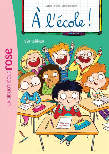 Picture of Bib Rose À L'École!, Au Tableau