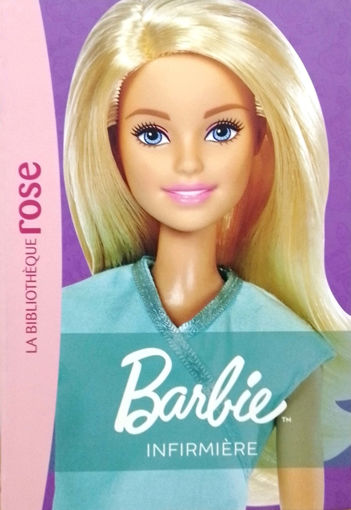 Picture of Bib Rose Barbie, Infirmiere