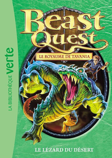 Picture of Bib Verte Beast Quest, Le Lézard Du Desert