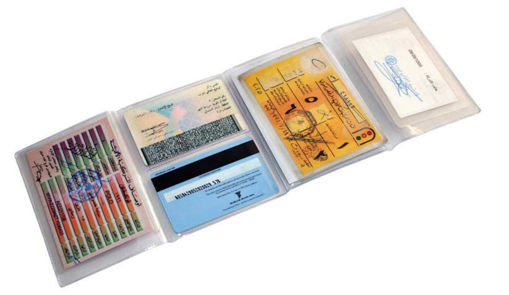 Picture of Pvc Card Holder 8x11cm Car/Driving License/... Bas