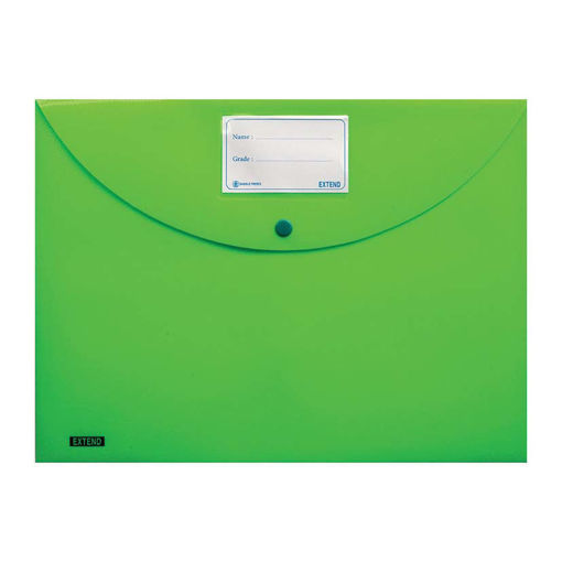 Picture of Button File FC Fluo Green 300µm +ID Holder Extend