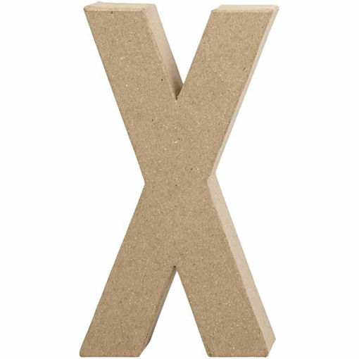 Picture of Cardboard Letters,X