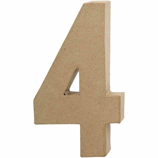 Picture of Cardboard Numbers,4