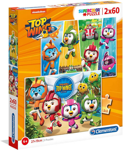 Picture of Puzzle 2x60 Clementoni,  Top Wing