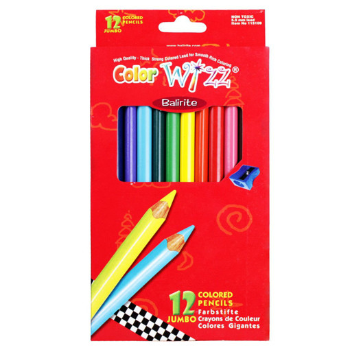 Picture of Colour Pencil 12clrs 3.3mm Non Toxic Color wiz