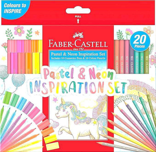 Picture of Felt pens 20clrs Connector Color Pencil Faber-Cast