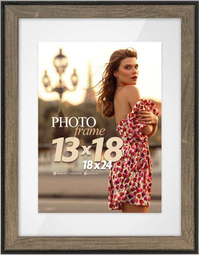 Picture of Frame 13x18/18x24cm Brown Zep ; Roma