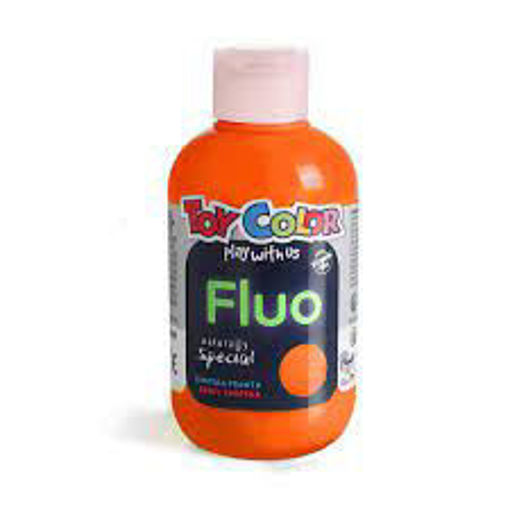 Picture of Gouache 250ml Fluo Orange Washable Toycolor