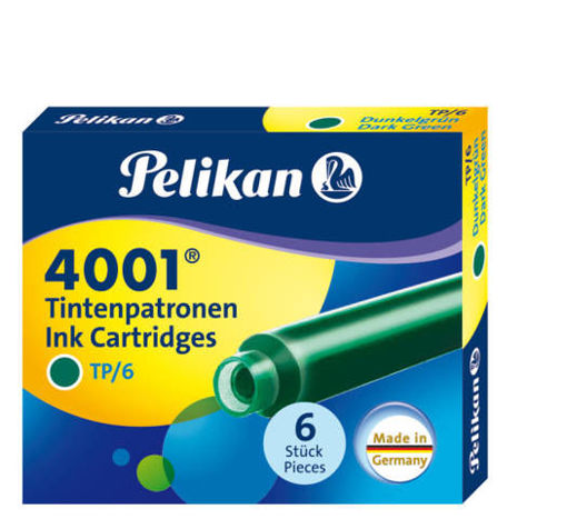 Picture of Ink Cartridges 6pcs Green Pelikan