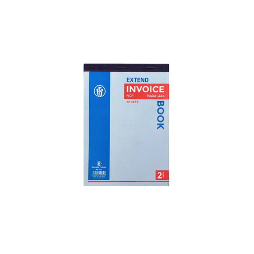 Picture of Invoice Book B6 50sh 2copies Extend