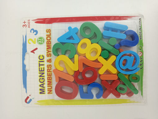 Picture of Magnet Asstd.clrs 37pcs Numbers