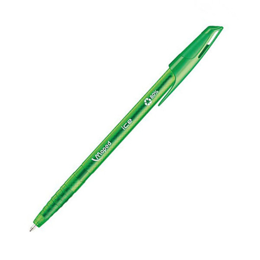 Picture of Ball Pen Green Maped