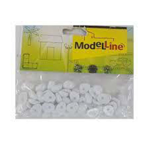 Picture of Plastic 50pcs Nose Shape Modeline