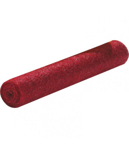 Picture of Sisal Paper 2mx45cm Dark Red Glitter Folia