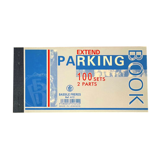 Picture of Parking Book 7x14cm 100sh 2copies Extend