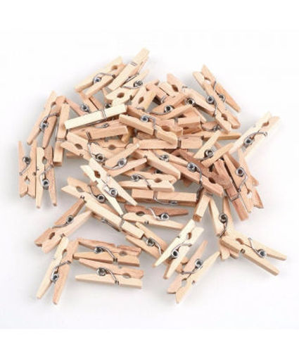 Picture of Pegs 25pcs Natural 2.5cm Wood Hand Craft