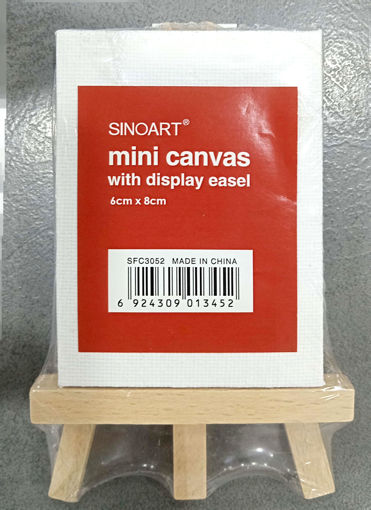 Picture of Stretched Canvas 6X8cm With Easel Sinoart
