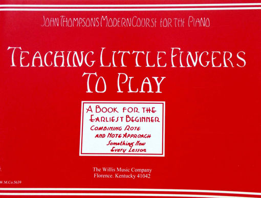 Picture of Thompson's, Teaching Little Fingers To Play  41042