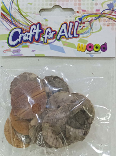 Picture of Wooden bark 12 pcs 3.0 cm CA688