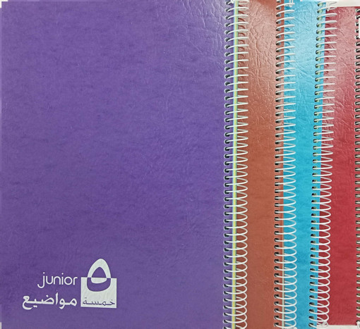 Picture of 5Subjects Spiral B5 Lined 80sheets Junior