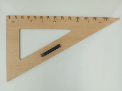 Picture of Square 50cm Wood Aibo,F35