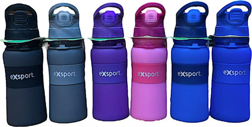 Picture of Water Bottle Silicon 350ml Exsport