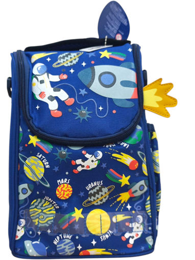 Picture of Lunch Bag Dark blue Space Smiggle