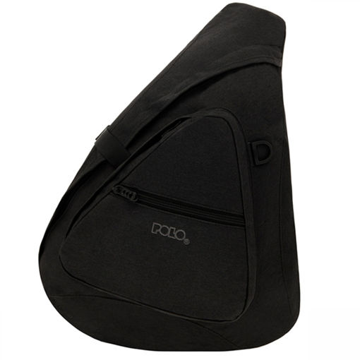 Picture of Shoulder Bag Grey & Black Polo