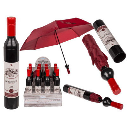 Picture of Umbrella Baston 90cm Wine Bottle Out of the blue